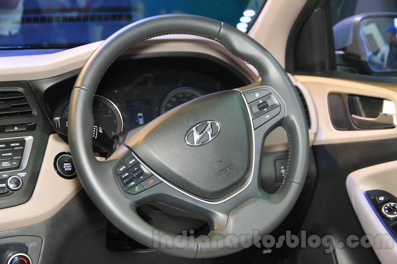 Hyundai Elite I Steering Wheel At Nepal Auto Show