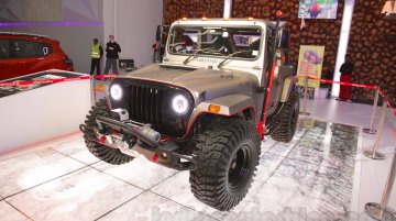 Mahindra Thar Daybreak Edition Showcased Aps 2017 Indian Autos Blog