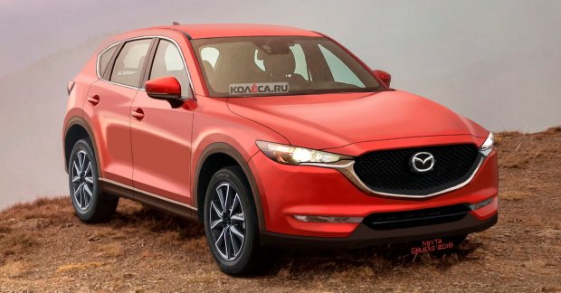 Next Gen Mazda CX 5 Rendering