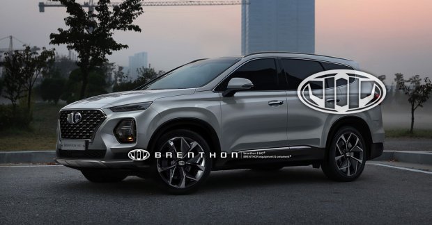 Next Gen Hyundai Santa Fe Rendered By Korean Media