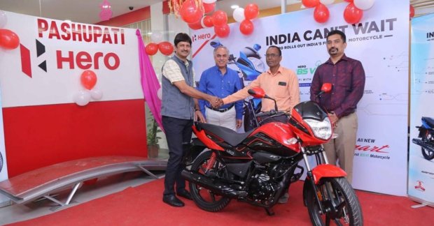 Bs Vi Hero Splendor Ismart Deliveries Commence