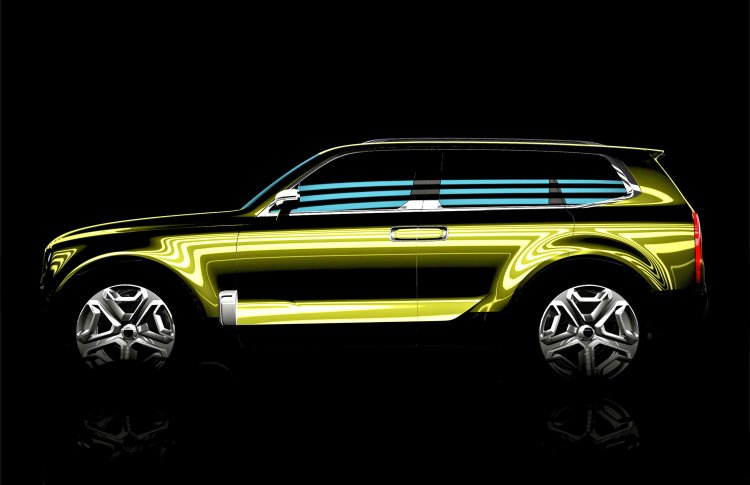 Kia Telluride SUV Concept Teased For 2016 NAIAS