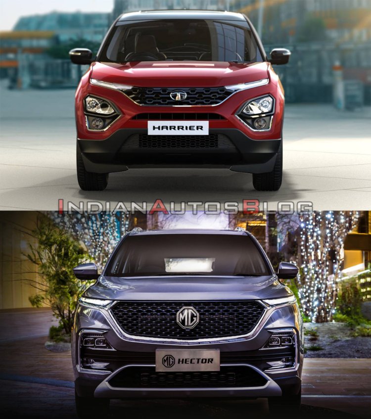 Tata Harrier Vs MG Hector India S Cheapest Compact SUVs Compared