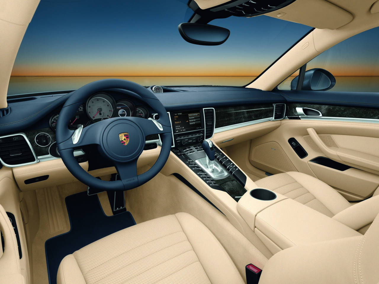 Official Images Of Porsche Panamera Interior