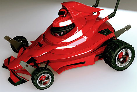 Gadget - Formula One Lawn Mower