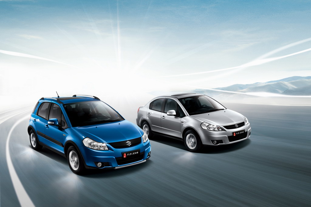 Suzuki SX4 applies makeup in China