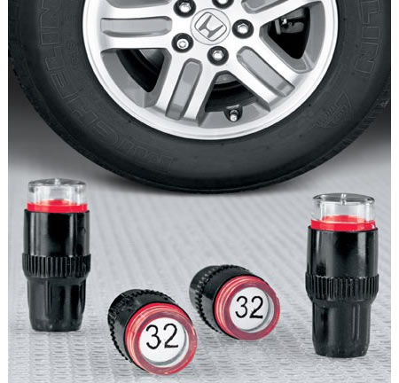 tire pressure indicator caps