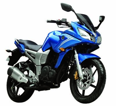 Blue Fzs Bike New Model