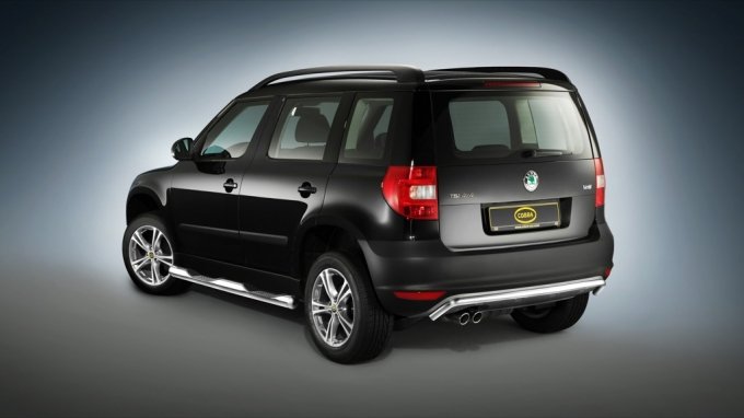 DGA Deflettori D'Aria Per Skoda Yeti 5 Porte (2009) - Fumé, Acrilico Lucite, Protezione UV