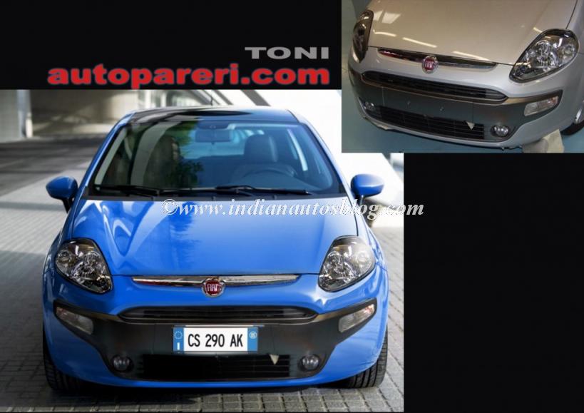 fiat punto evo bumper