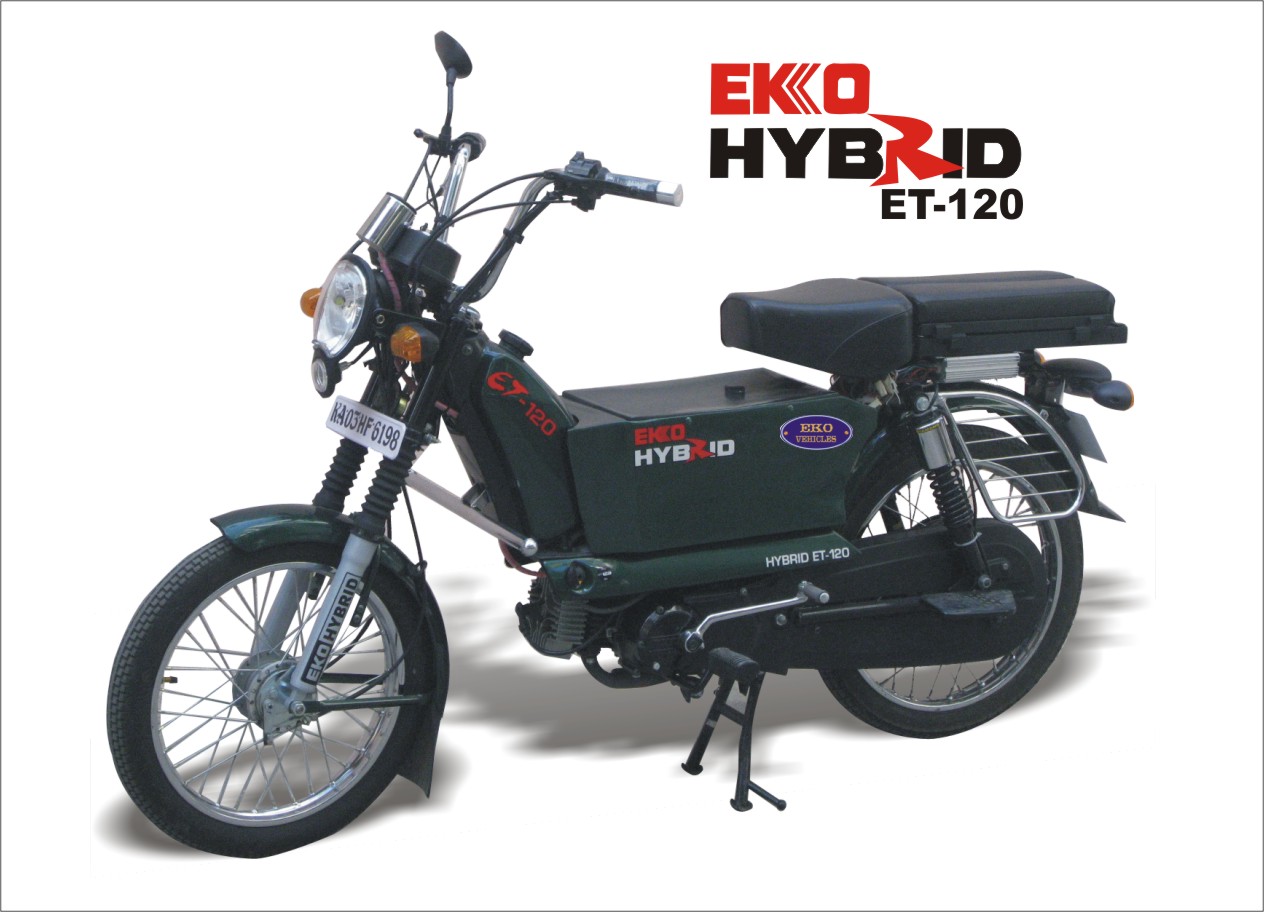 electric and petrol bike