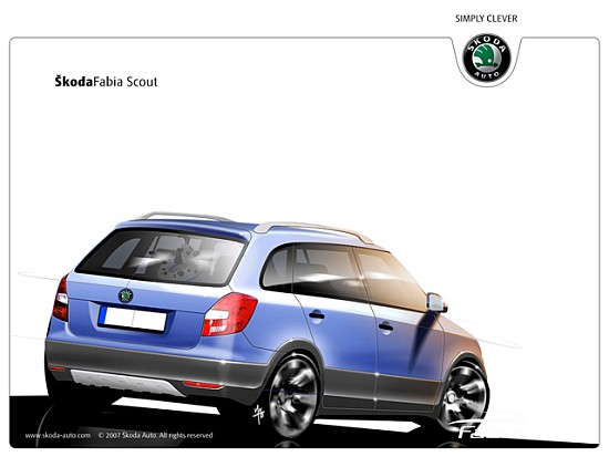 Blueprints > Cars > Skoda > Skoda Roomster (2007)