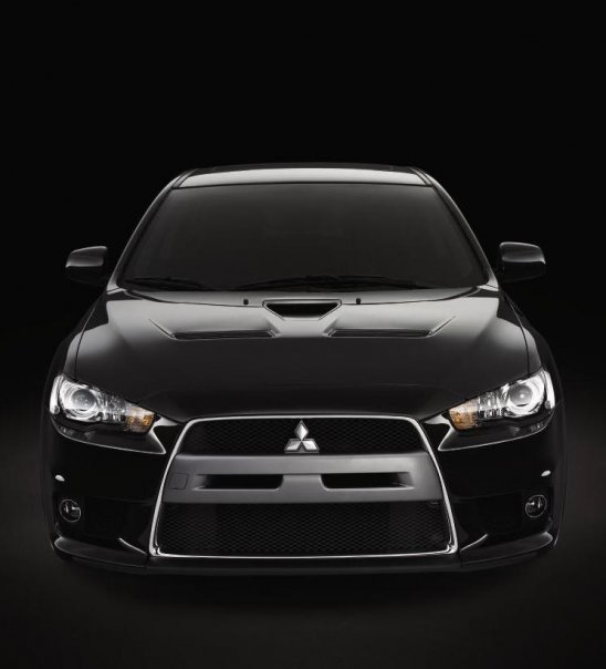 Mitsubishi Evo 10 Black Wallpaper