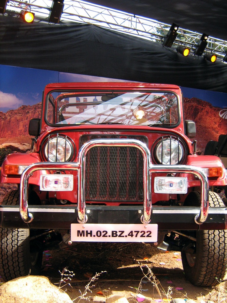 mahindra classic jeep interior