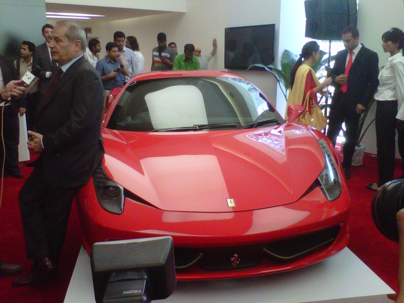 new ferrari price in india