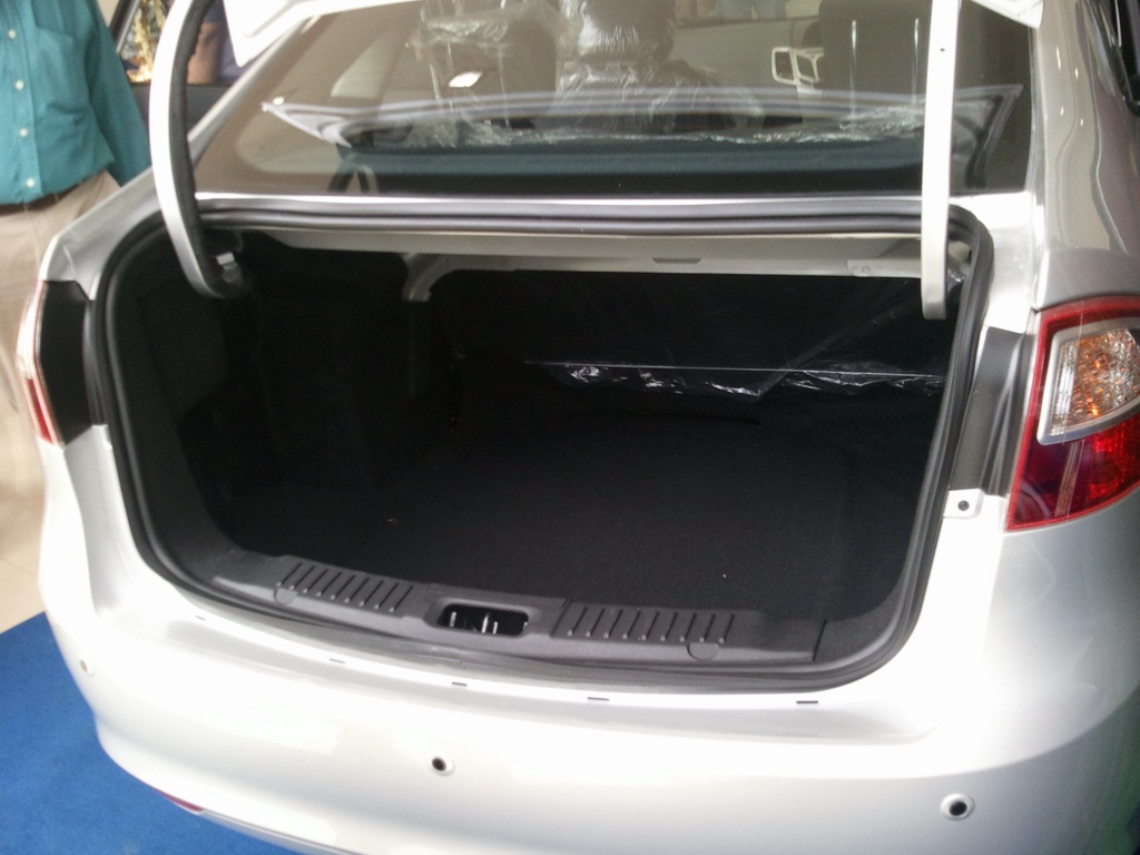 Ford Fiesta Boot Space