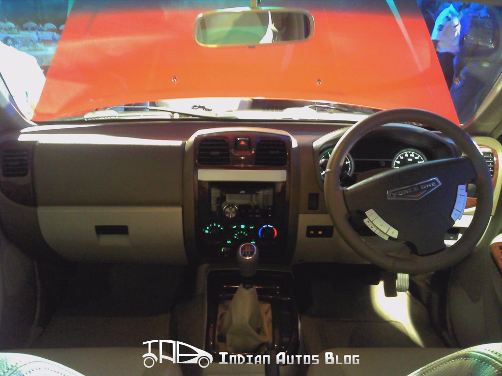 Force Motors One dashboard