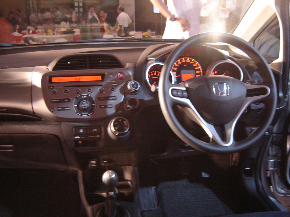 Honda Jazz X dashboard