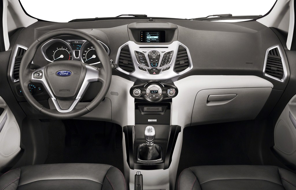 Ford ecosport объем багажника