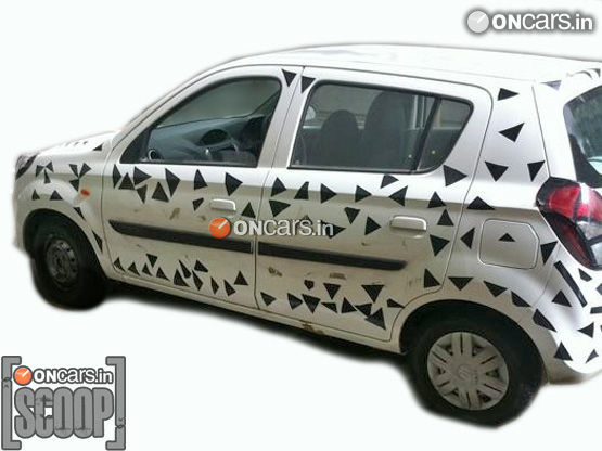 Spied - Maruti 800 replacement caught on test