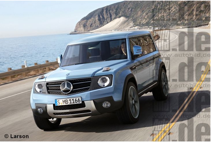 Mini G-Wagen from Mercedes to be called GLG Class