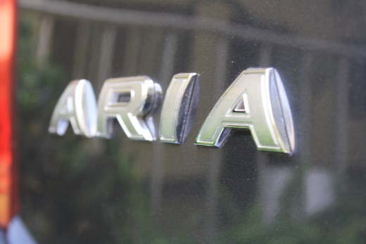 Tata Aria badge