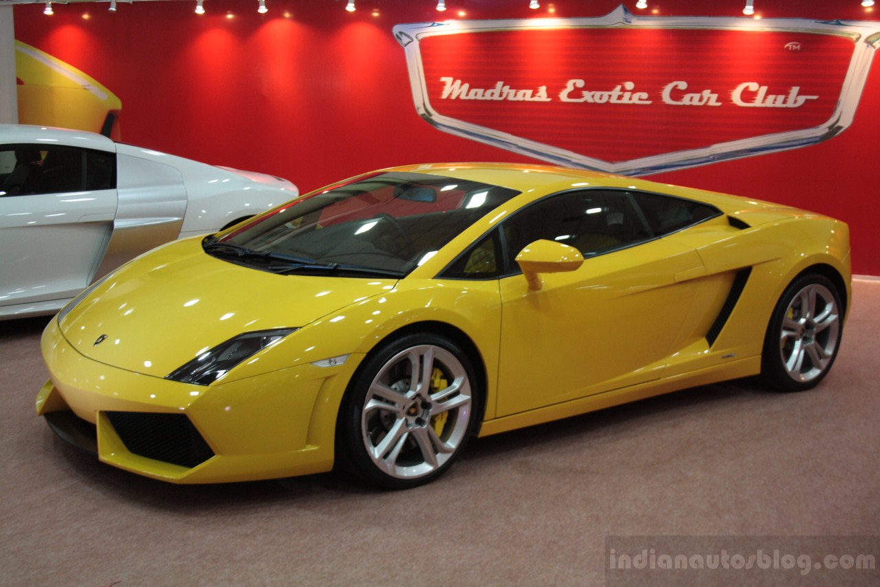 Times Auto Expo Chennai Lambo Gallardo side