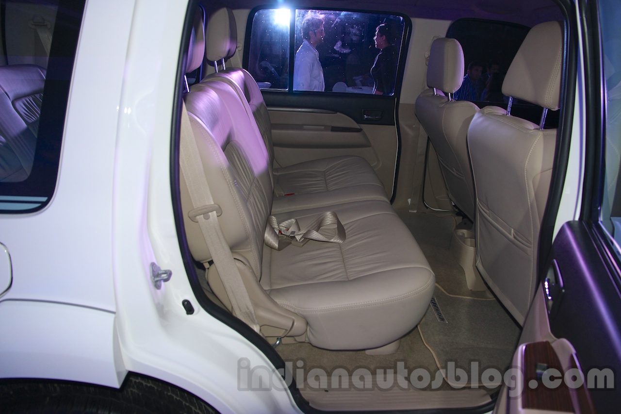 Ford Endeavour Alterrain Edition rear seat