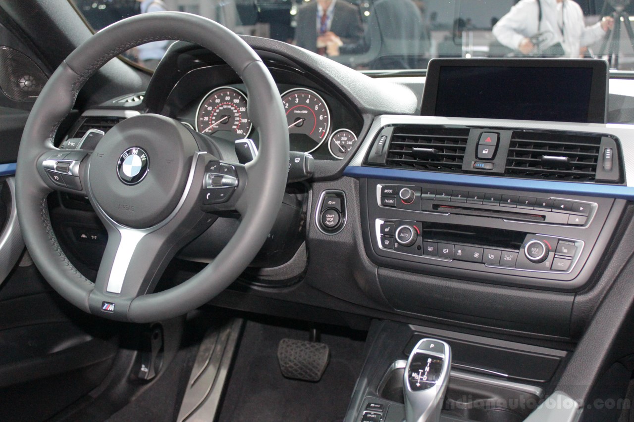 2014 BMW 3 Series GT dashboard
