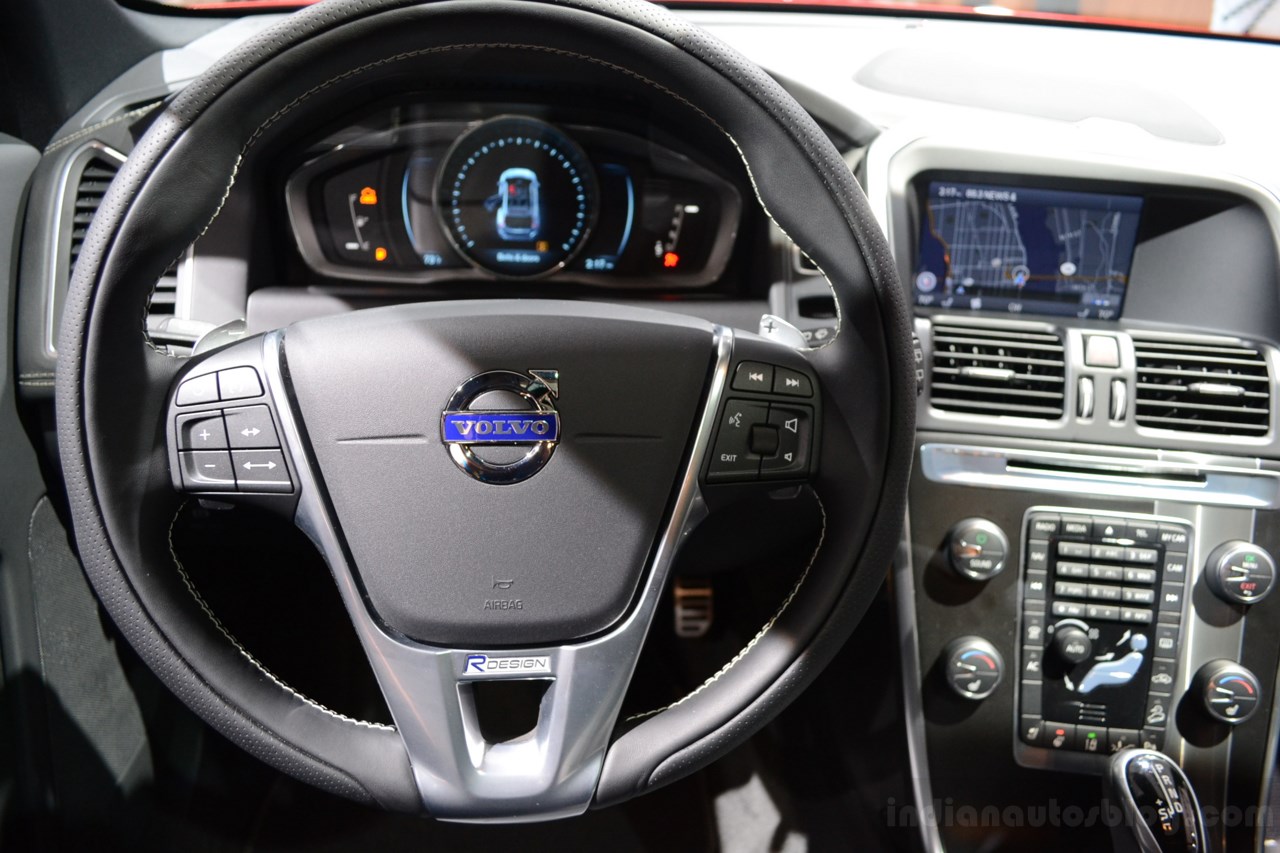 2014 Volvo V60 R-Design interior - Indian Autos blog