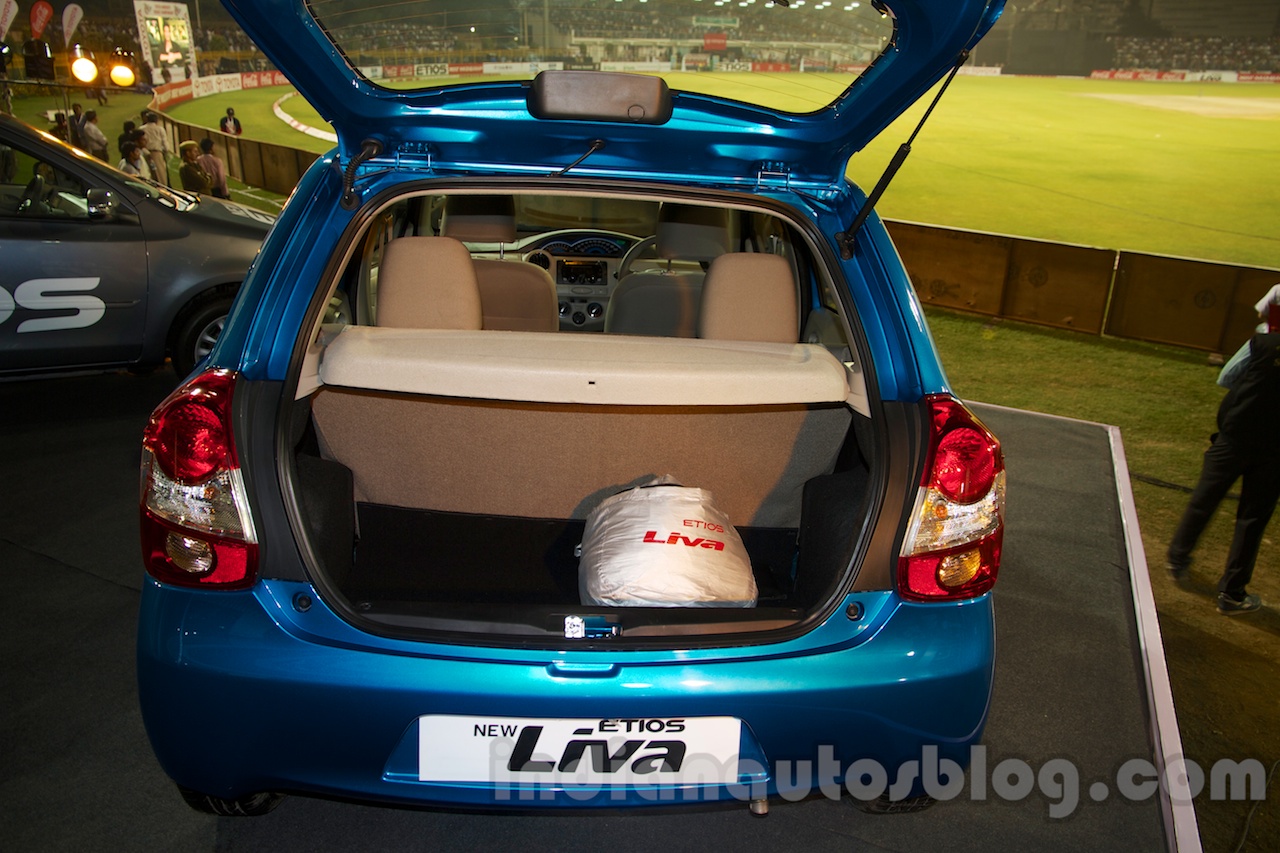 Toyota Etios Liva Facelift boot