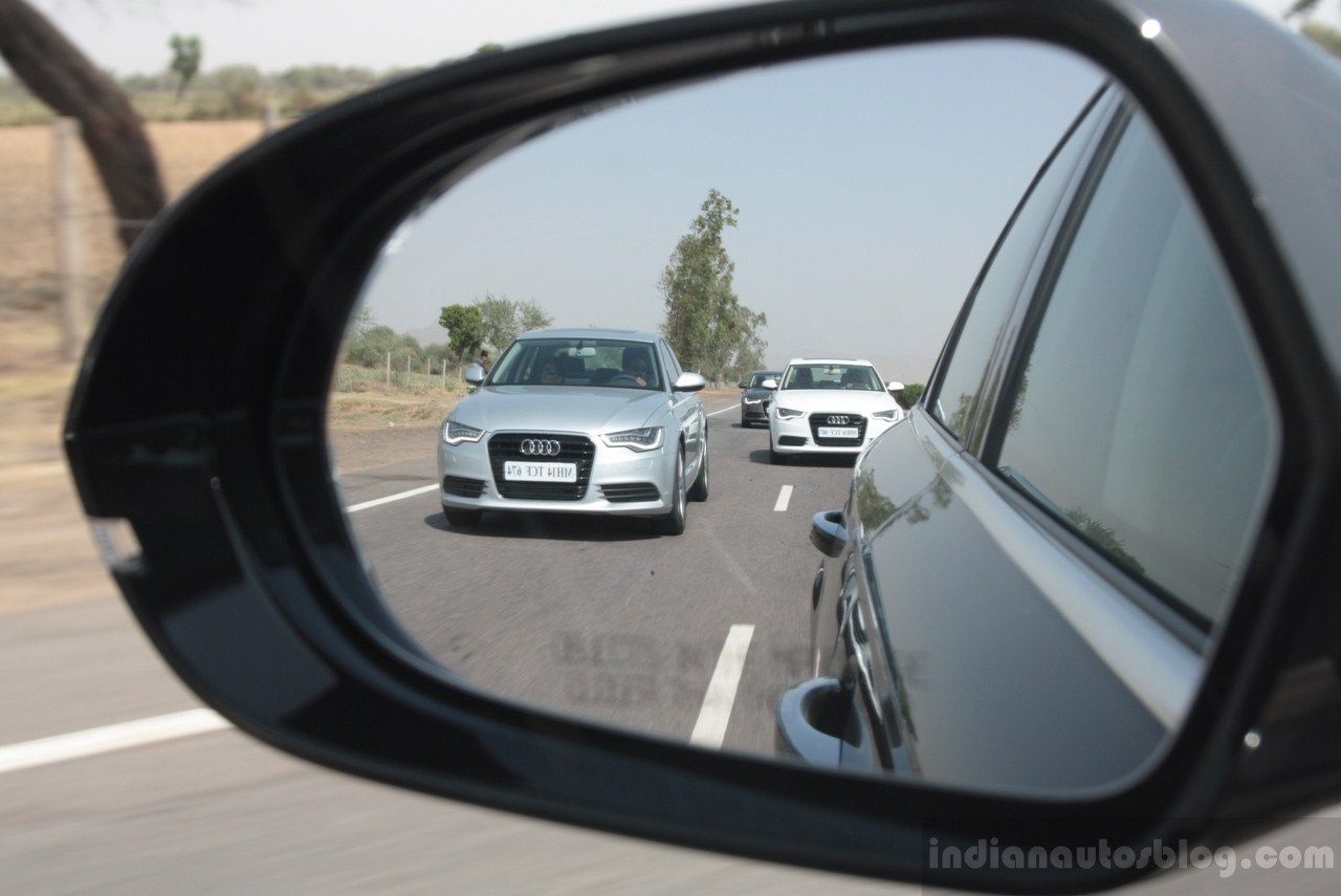 Audi A6 Special Edition rear view mirror