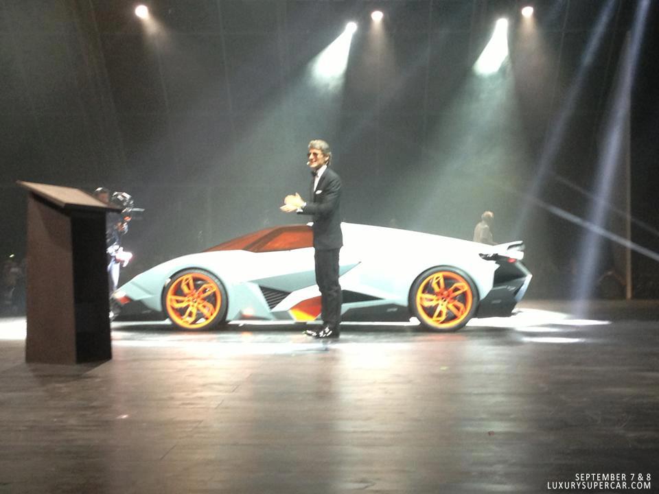 Lamborghini Egoista is a single seater Speed Racer concept