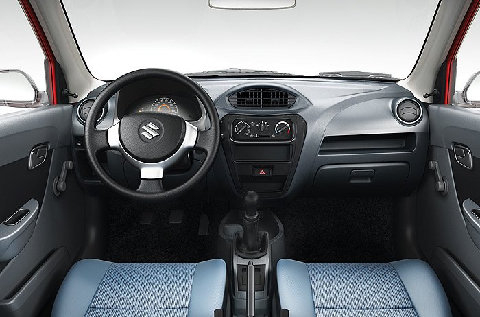 Maruti Alto 800 Left Hand Drive interior