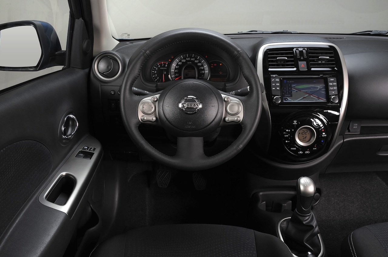 2013 Nissan Micra facelift interior