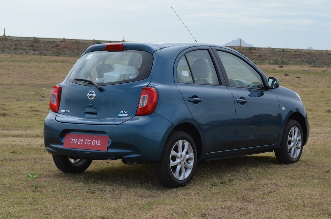 2013 Nissan Micra rear quarter view