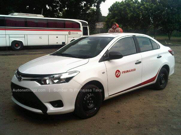 2013 Toyota Vios  commences its taxi service in Indonesia