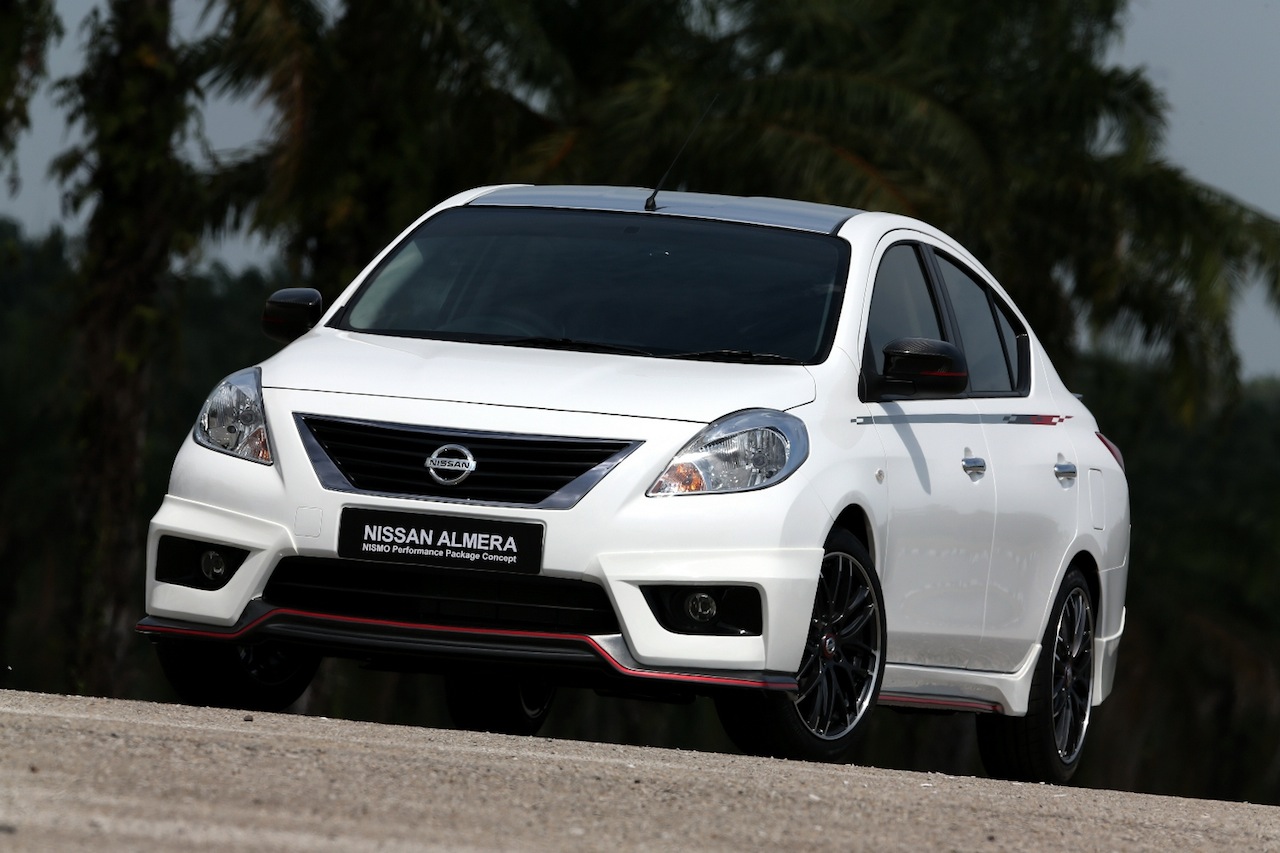 Nissan Sunny NISMO Performance Package Concept unveiled
