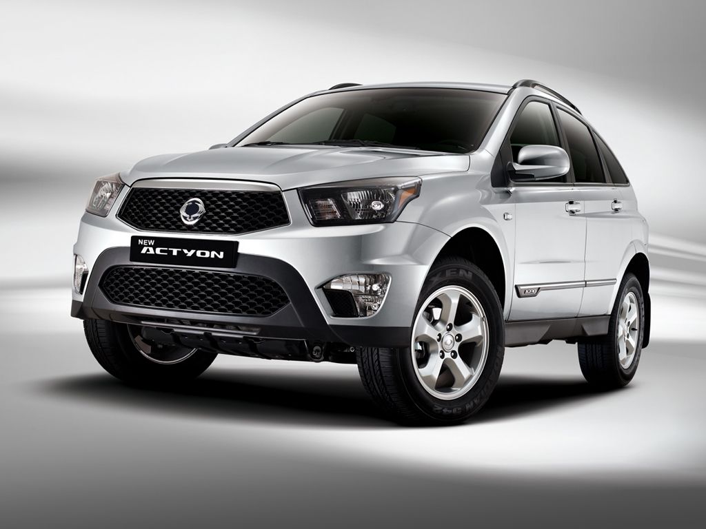 Ssangyong actyon габаритные размеры