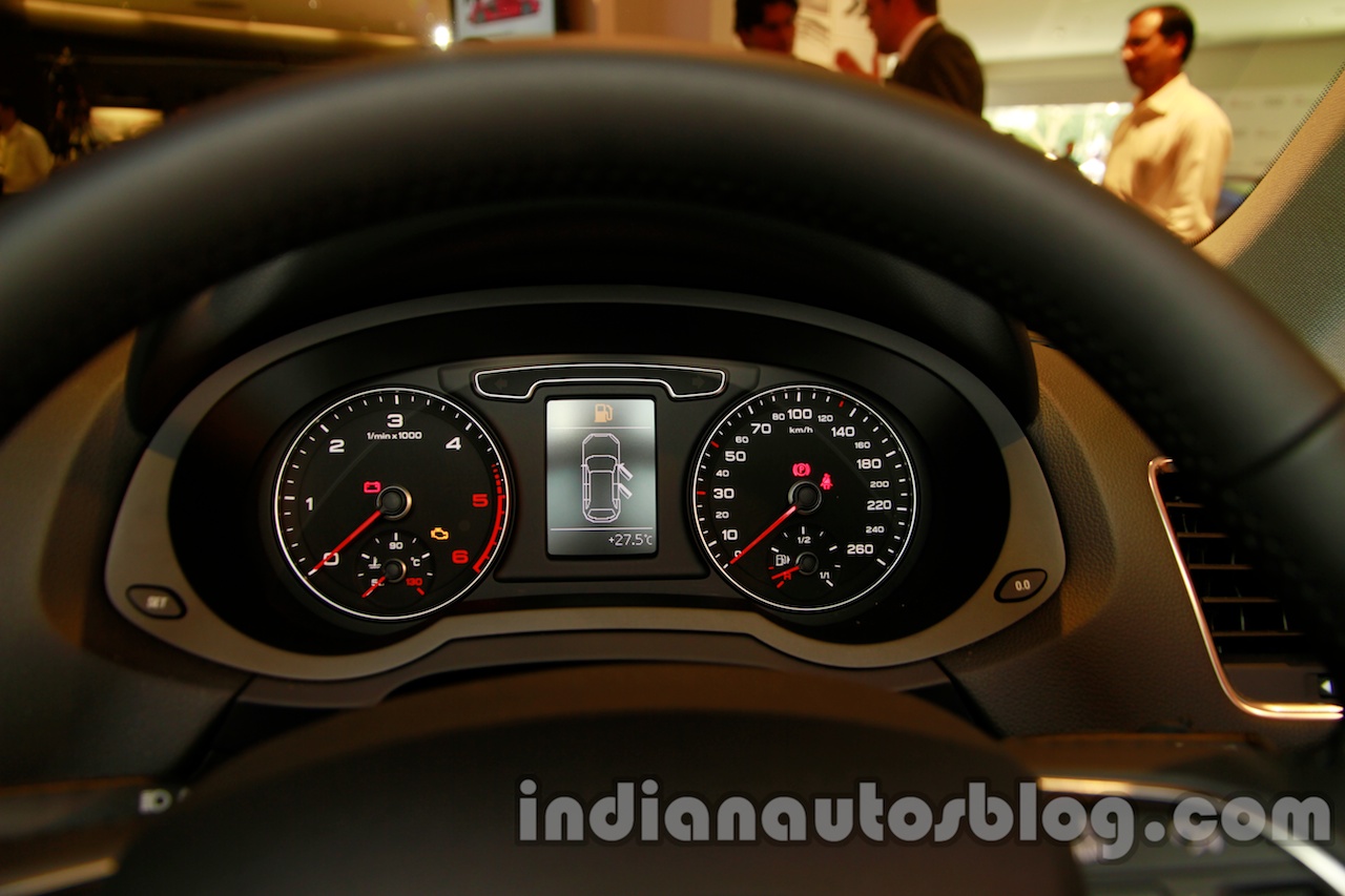 Audi Q3 S Edition instrument cluster