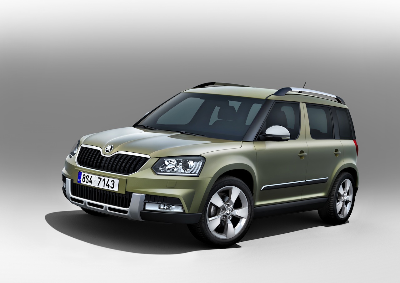 Skoda yeti объем багажника