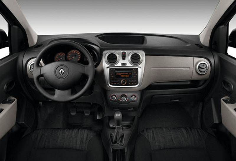Renault Lodgy interior Renault Lodgy interior