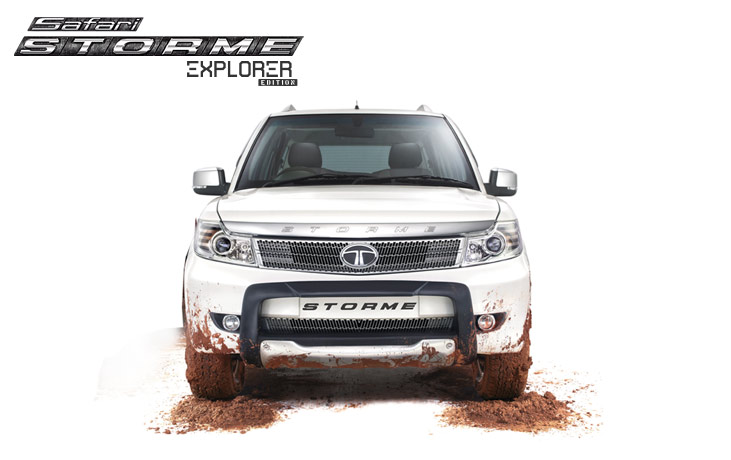 Tata safari deals storme front guard