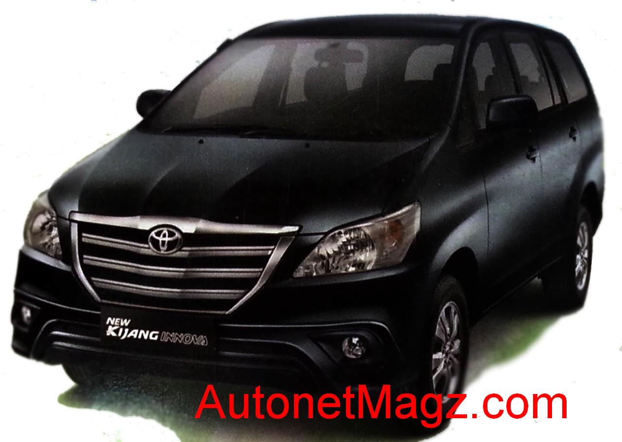 Toyota Innova facelift front