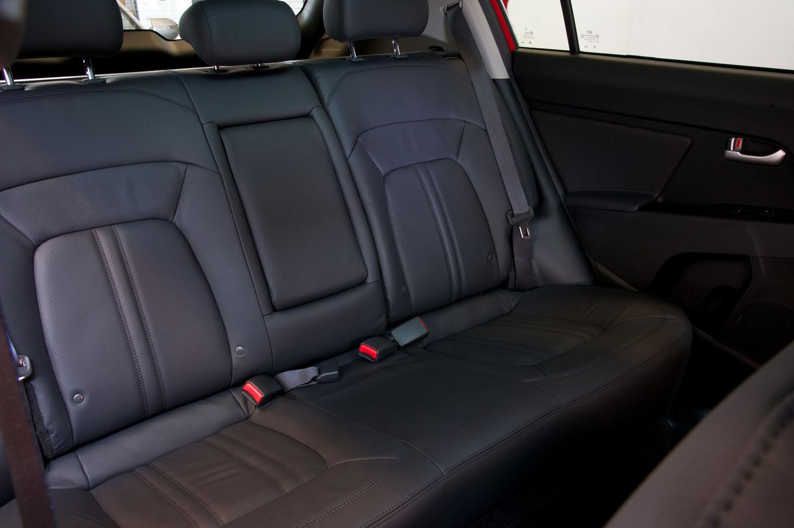 2014 Kia Sportage Facelift rear seats
