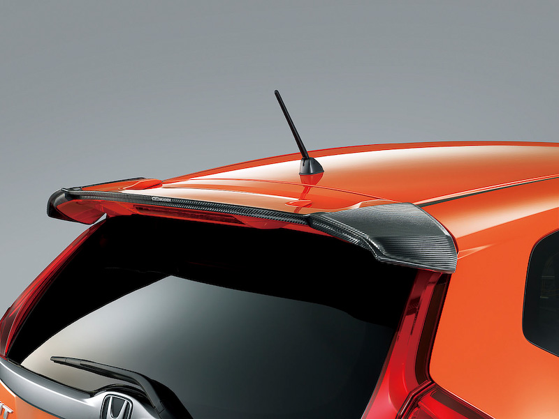 Mugen carbon rear wing for 2014 Honda Jazz