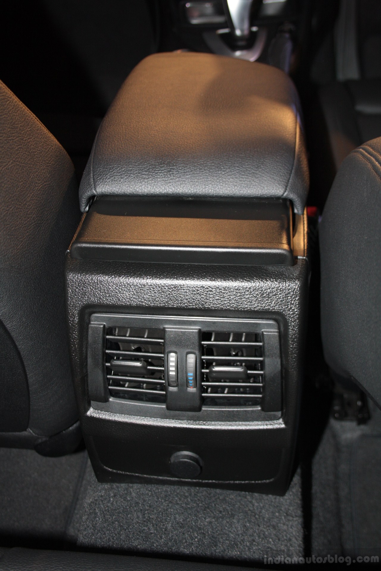 Rear AC vents of the BMW 1 Series