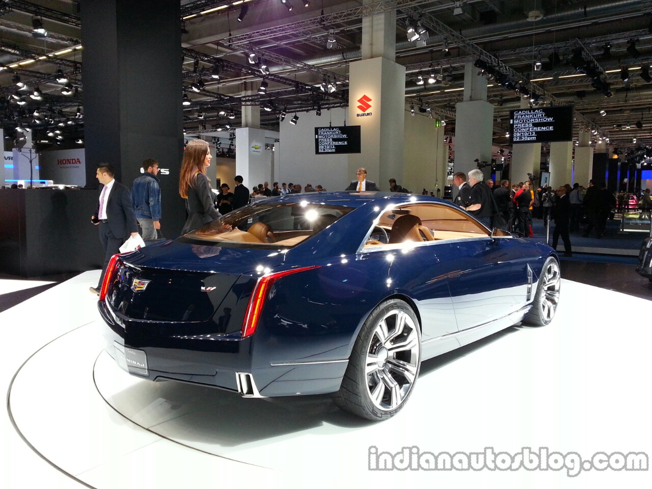 Rear three quarter of the Cadillac Elmiraj Concept