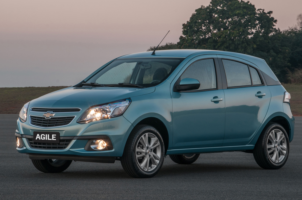 2014 Chevrolet Agile facelift revealed