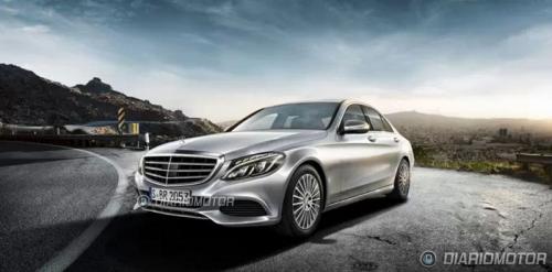 2015 Mercedes C Class front